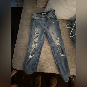 Willow and root jeans